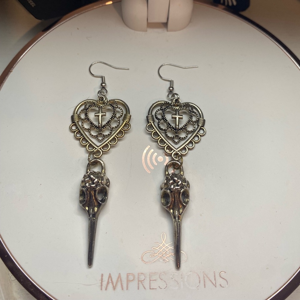 Gothic earrings - Picture 2 of 8